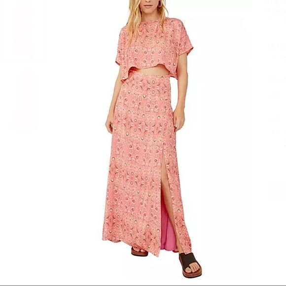 Free People Marion Matching Floral Design Set in size 4 - Picture 3 of 7